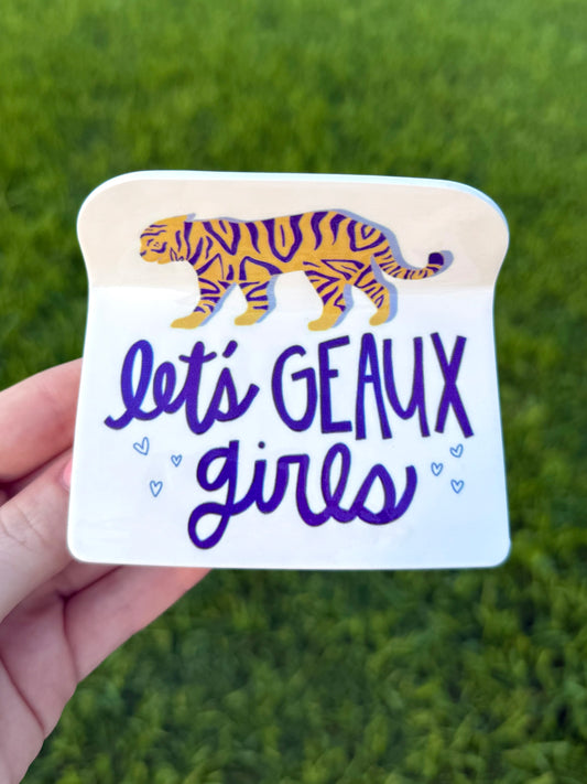 Let’s Geaux Girls Claw Clip