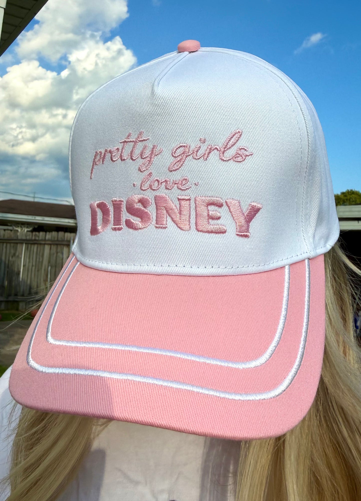 Pretty Girls Love Disney Pink Hat