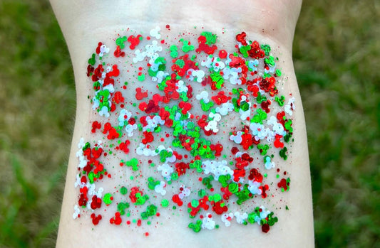 Christmas Mickey Organic Hair/Body/Face Glitter