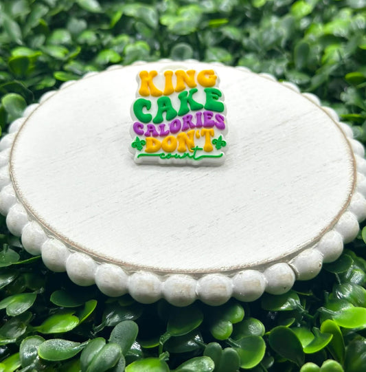 King Cale Calories Don’t Count Croc Charm (Pre-Order ETA beginning of January)