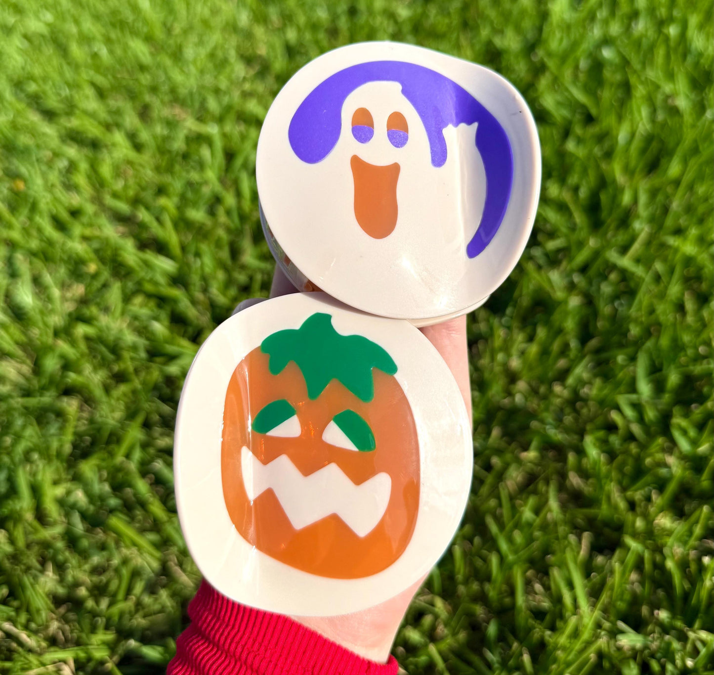Halloween Pillsbury Cookie Double Sided Claw Clip