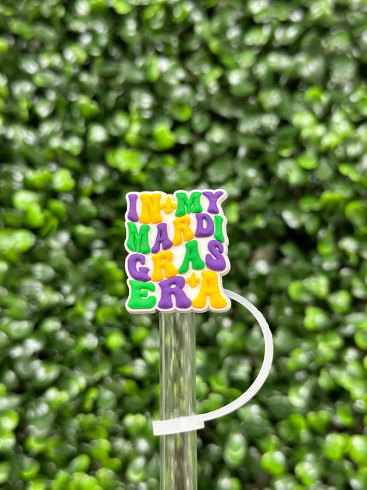 In My Mardi Gras Era Mardi Gras Straw Topper