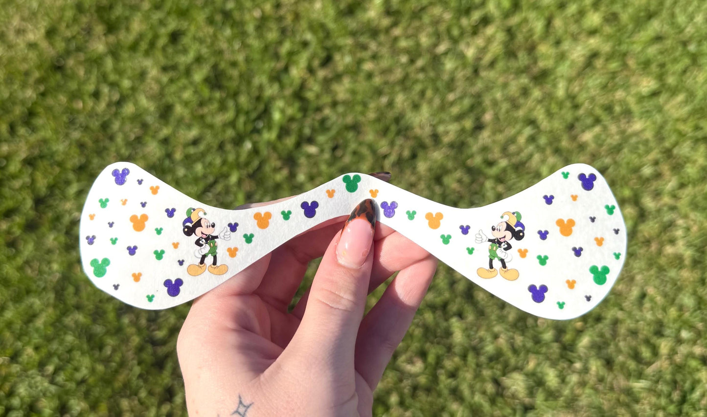 Mardi Gras Mickey Jester FACE SPARKLES
