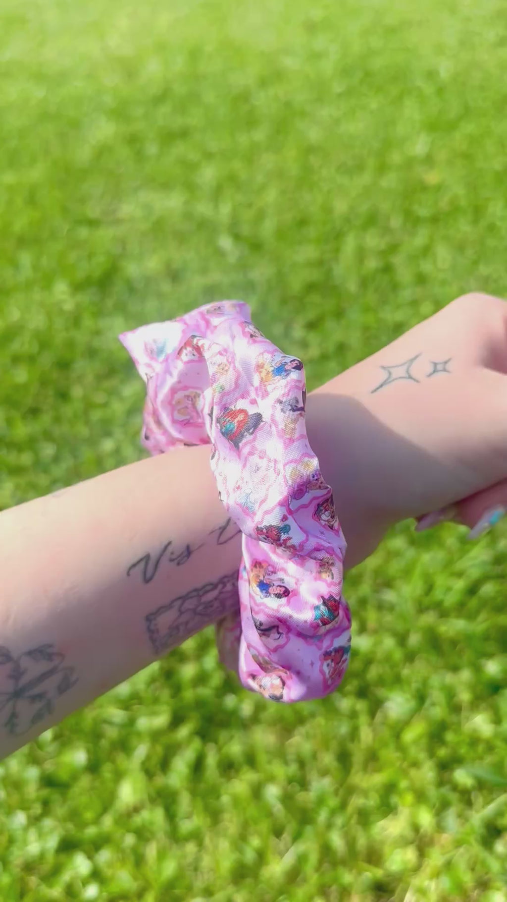 Disney Princess Sidekick Satin Scrunchie